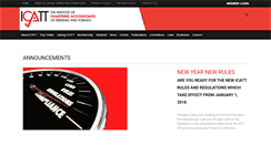 Desktop Screenshot of icatt.org